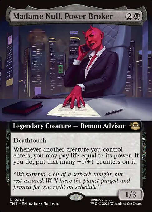 Madame Null, Power Broker // MTG // TMT 265