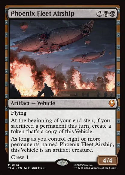 Phoenix Fleet Airship // Avatar: The Last Airbender // TLA 114