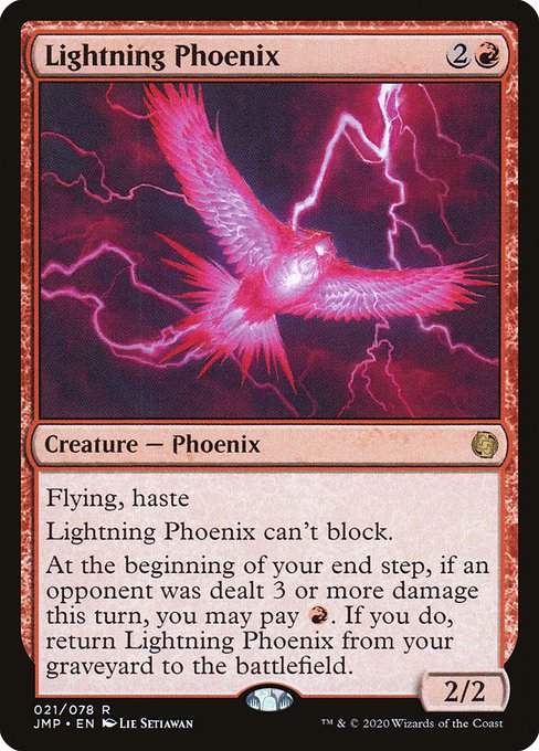 Lightning Phoenix // Jumpstart // JMP 21