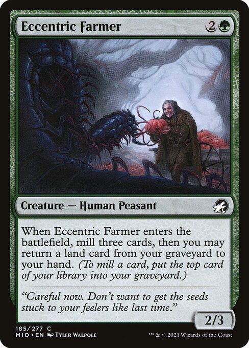 Eccentric Farmer // Innistrad: Midnight Hunt // MID 185