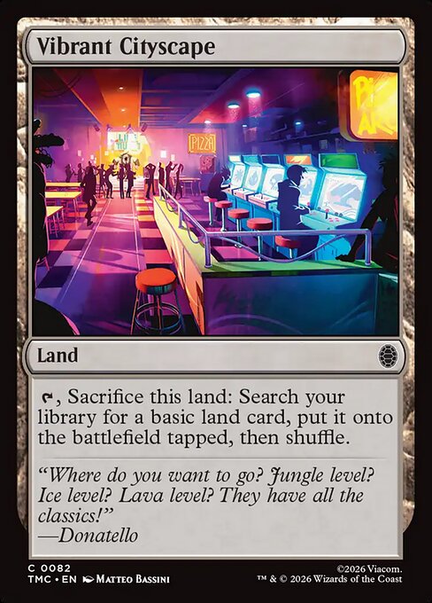 Vibrant Cityscape // MTG // TMC 82