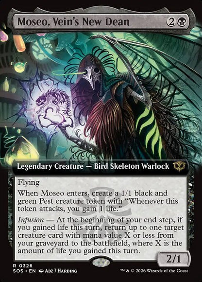 Moseo, Vein's New Dean // Secrets of Strixhaven // SOS 326