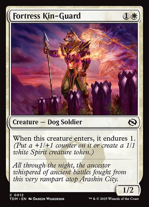 Fortress Kin-Guard // MTG // TDM 12