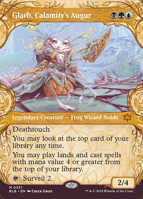 Glarb, Calamity's Augur // Bloomburrow // BLB 331