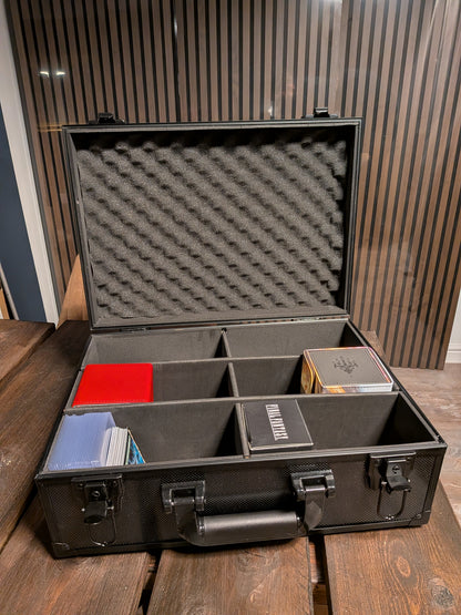 Black Aluminium Trading Card Storage Case