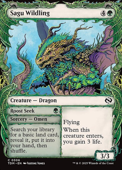 Sagu Wildling // Roost Seek // Tarkir: Dragonstorm // TDM 306