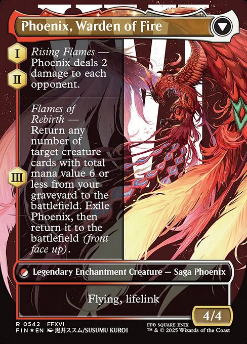 Joshua, Phoenix's Dominant // Phoenix, Warden of Fire // Final Fantasy // FIN 542