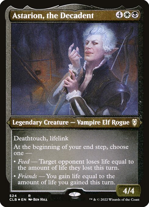 Astarion, the Decadent // Commander Legends: Battle for Baldur's Gate // CLB 524