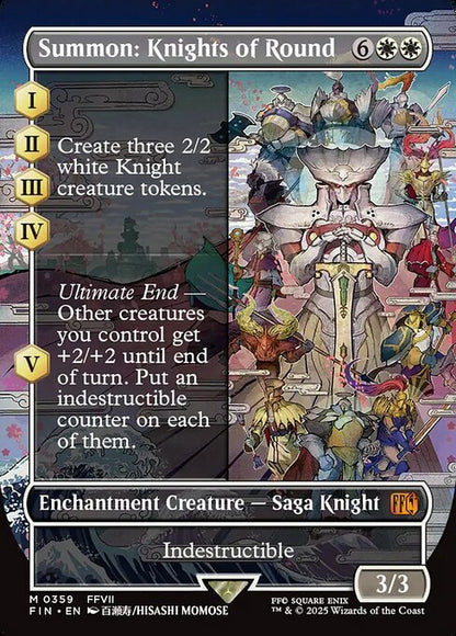 Summon: Knights of Round // Final Fantasy // FIN 359