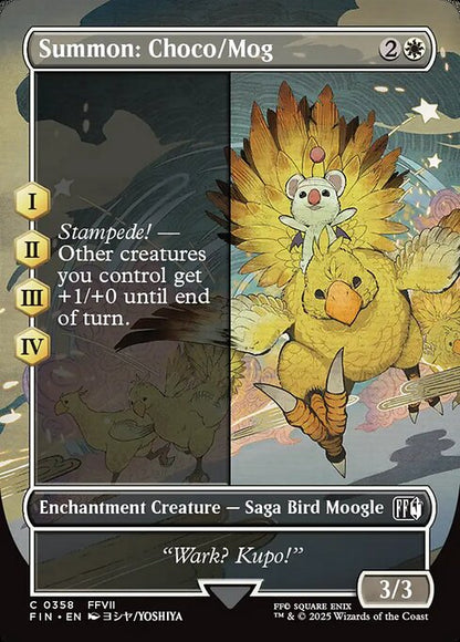 Summon: Choco/Mog // Final Fantasy // FIN 358