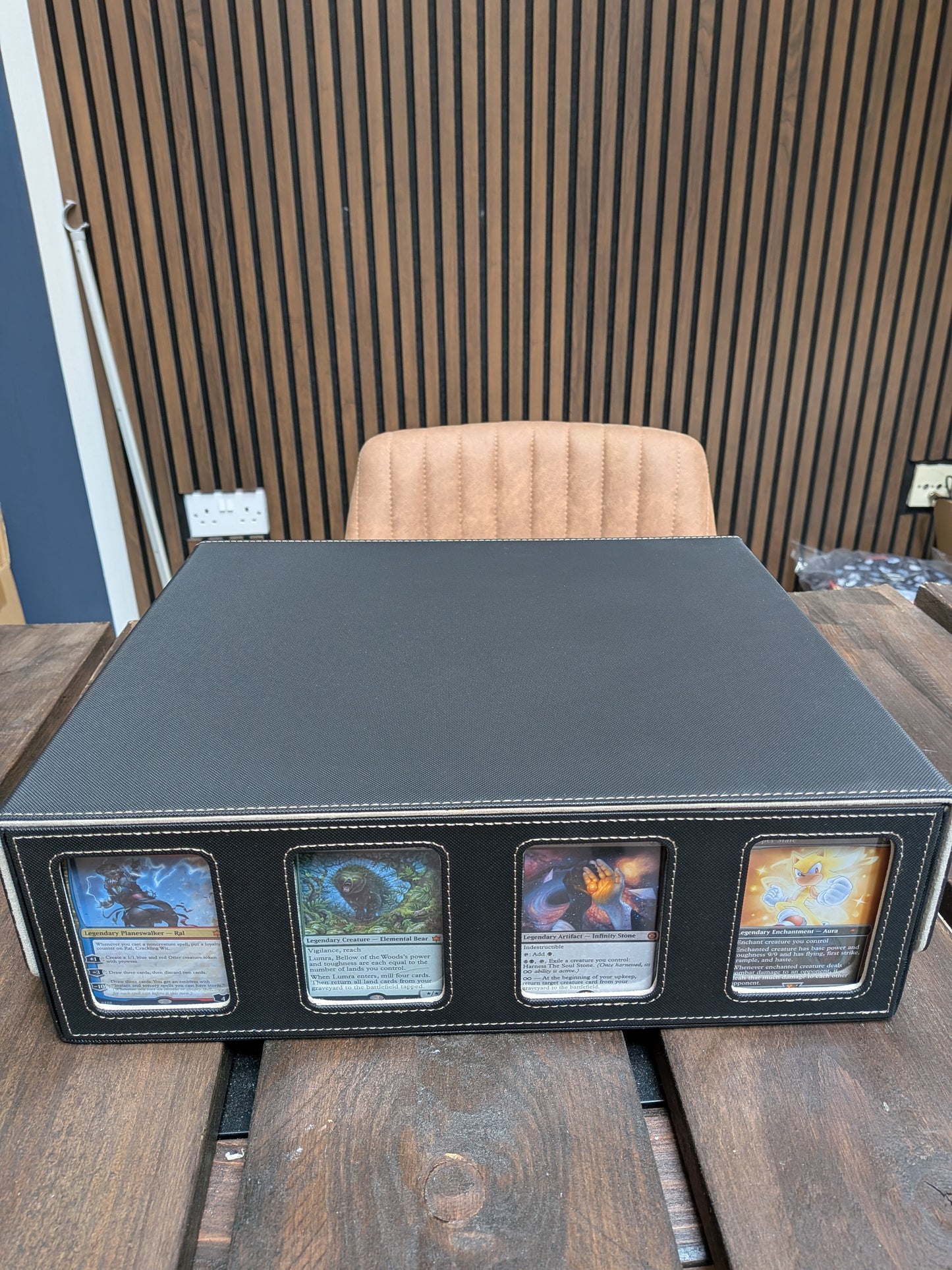 3,800 Card Storage Case With Card Windows