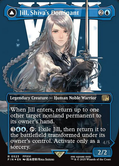 Jill, Shiva's Dominant // Shiva, Warden of Ice // Final Fantasy // FIN 523