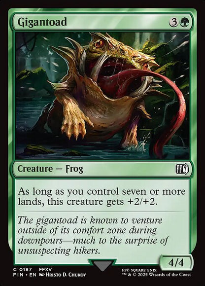 Gigantoad // Final Fantasy // FIN 187