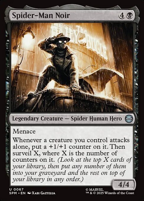 Spider-Man Noir // Marvel's Spider-Man // SPM 67