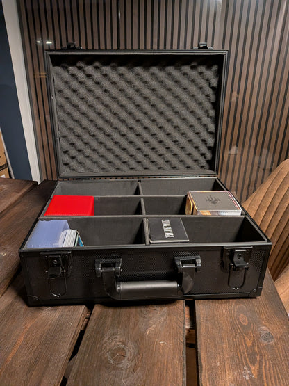 Black Aluminium Trading Card Storage Case