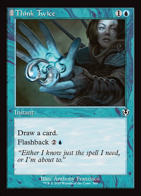 Think Twice // Innistrad Remastered // INR 369