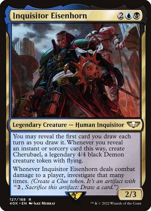 Inquisitor Eisenhorn // Warhammer 40,000 Commander // 40K 127