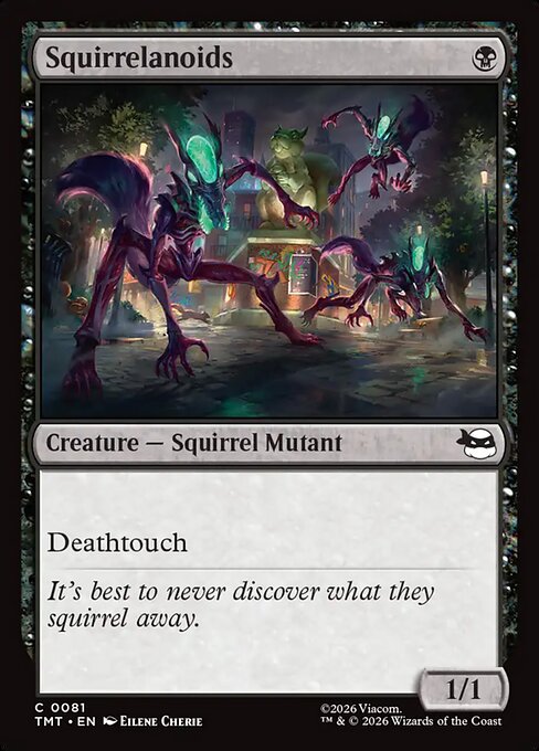 Squirrelanoids // MTG // TMT 81