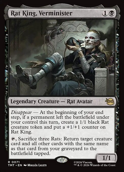 Rat King, Verminister // Teenage Mutant Ninja Turtles // TMT 71
