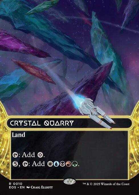 Crystal Quarry // Edge of Eternities: Stellar Sights // EOS 10