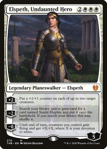 Elspeth, Undaunted Hero // Theros Beyond Death // THB 270