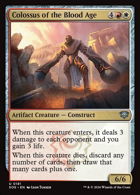 Colossus of the Blood Age // Secrets of Strixhaven // SOS 181