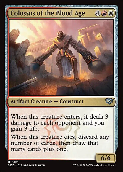 Colossus of the Blood Age // Secrets of Strixhaven // SOS 181