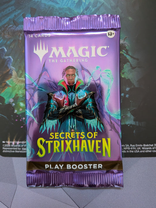 Secrets Of Strixhaven Play Booster Pack x5