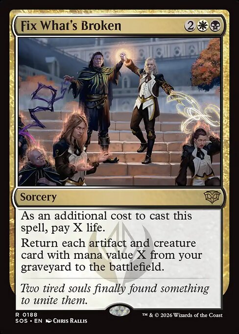 Fix What's Broken // Secrets of Strixhaven // SOS 188
