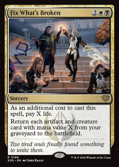 Fix What's Broken // Secrets of Strixhaven // SOS 188