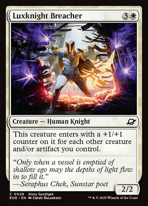Luxknight Breacher // Edge of Eternities // EOE 26