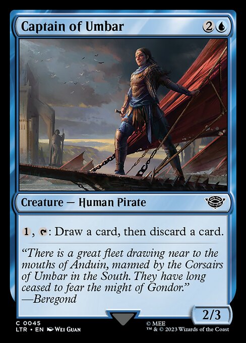 Captain of Umbar // The Lord of the Rings: Tales of Middle-earth // LTR 45