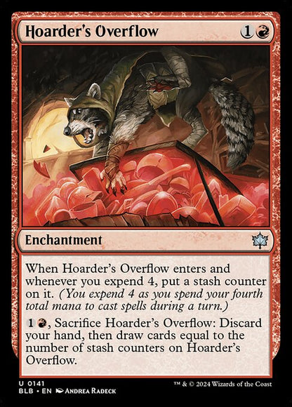 Hoarder's Overflow // Bloomburrow // BLB 141