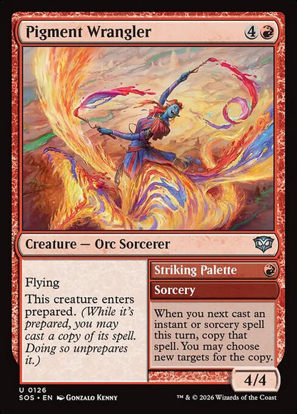 Pigment Wrangler // Striking Palette // Secrets of Strixhaven // SOS 126