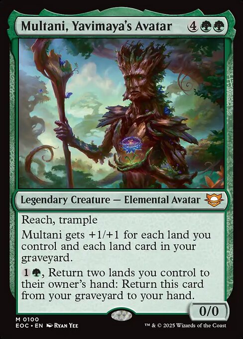Multani, Yavimaya's Avatar // Edge of Eternities Commander // EOC 100