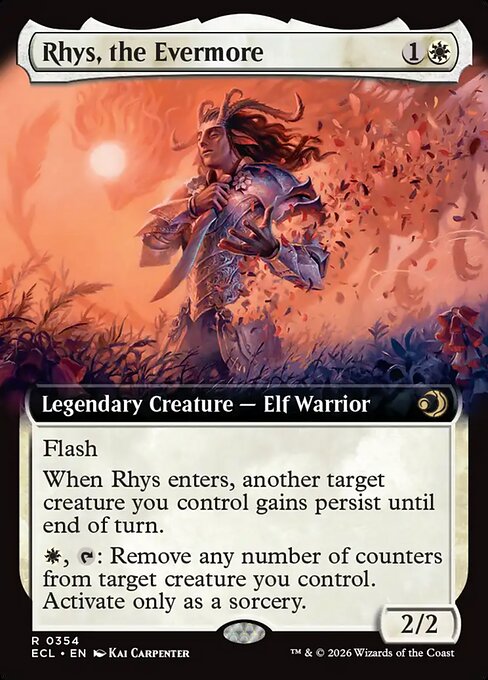 Rhys, the Evermore // Lorwyn Eclipsed // ECL 354
