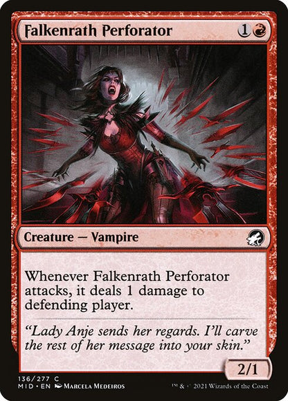Falkenrath Perforator // Innistrad: Midnight Hunt // MID 136