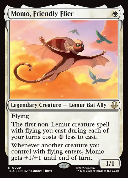 Momo, Friendly Flier // Avatar: The Last Airbender // TLA 29