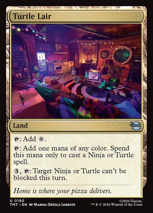 Turtle Lair // Teenage Mutant Ninja Turtles // TMT 190