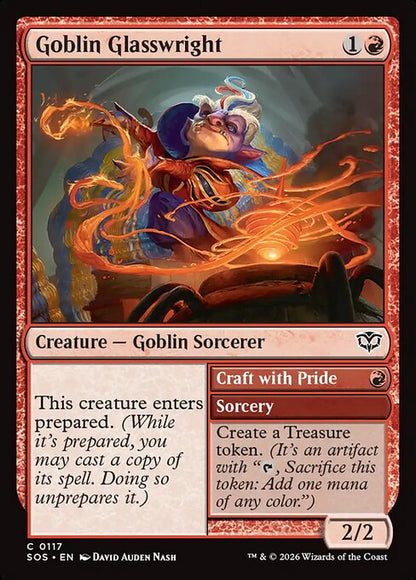 Goblin Glasswright // Craft with Pride // Secrets of Strixhaven // SOS 117