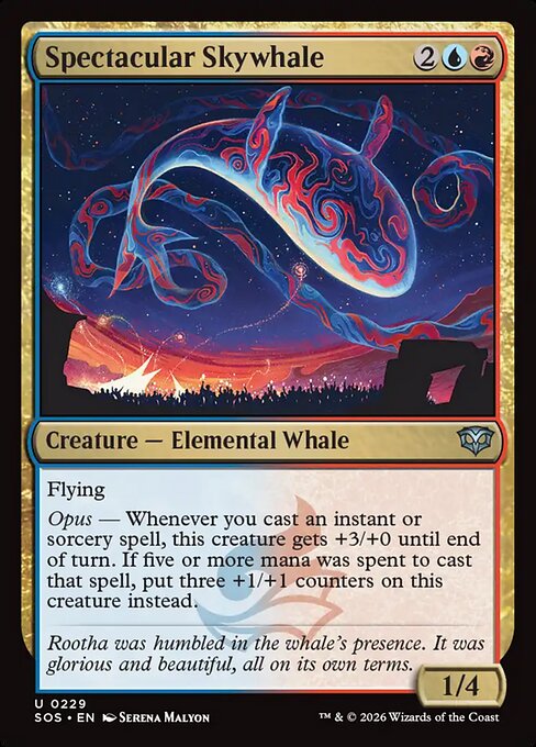 Spectacular Skywhale // Secrets of Strixhaven // SOS 229