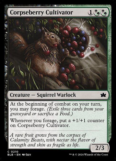 Corpseberry Cultivator // Bloomburrow // BLB 210
