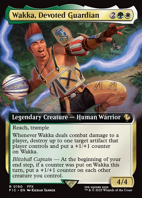 Wakka, Devoted Guardian // Final Fantasy Commander // FIC 190