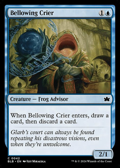 Bellowing Crier // Bloomburrow // BLB 42