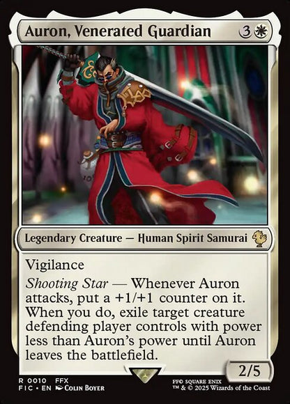 Auron, Venerated Guardian // Final Fantasy Commander // FIC 10