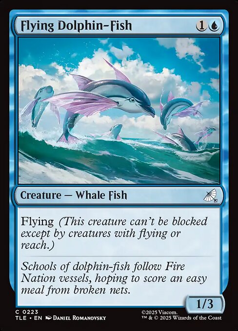 Flying Dolphin-Fish // Avatar: The Last Airbender Eternal // TLE 223