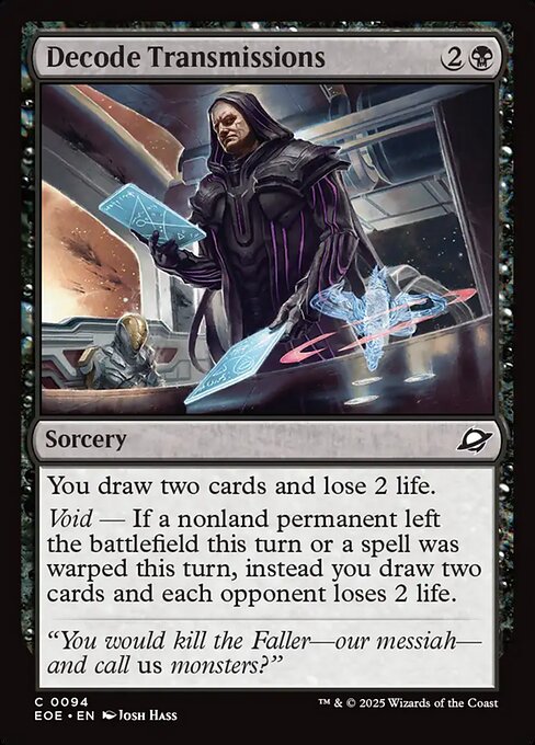 Decode Transmissions // Edge of Eternities // EOE 94