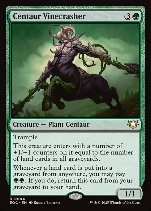 Centaur Vinecrasher // Edge of Eternities Commander // EOC 94