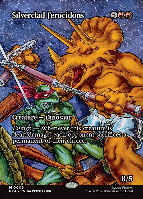 Silverclad Ferocidons // Teenage Mutant Ninja Turtles Source Material // PZA 9