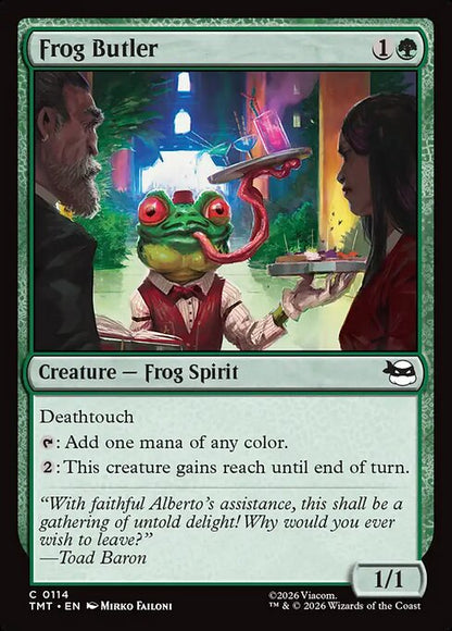 Frog Butler // Teenage Mutant Ninja Turtles // TMT 114